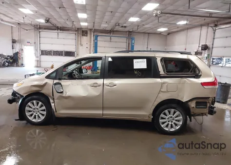2011 Toyota Sienna Xle из США, поврежденный, VIN 5TDDK3DC8BS002919
